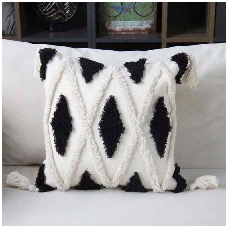GENERICO - Pack de Fundas De Cojin Decorativa Diseño Boho 45x45 Cm 065