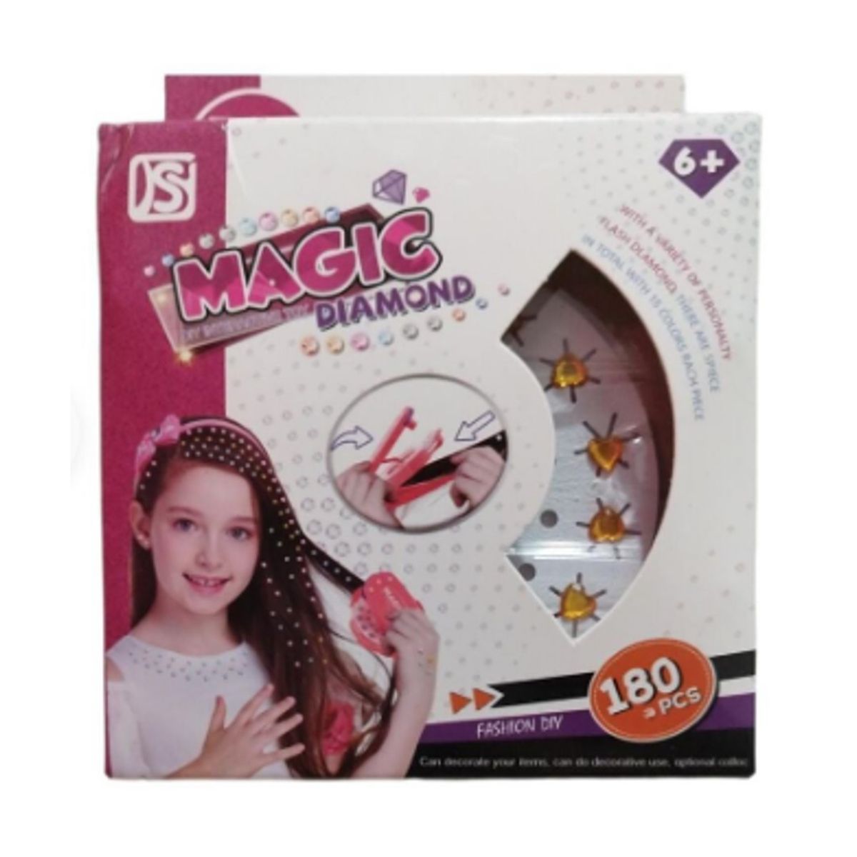 GENERICO - Respuesto Brillos Para El Cabello Magic Diamond