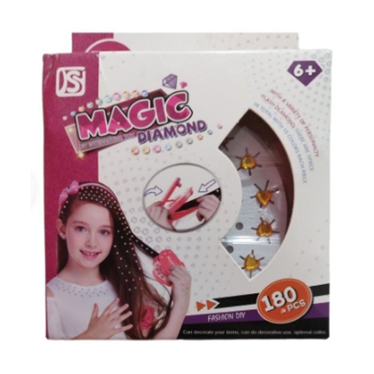 GENERICO - Respuesto Brillos Para El Cabello Magic Diamond