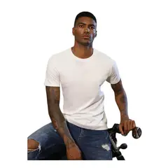 GARSIL - Polera De Algodon Manga Corta Para Hombre - Cuello Redondo