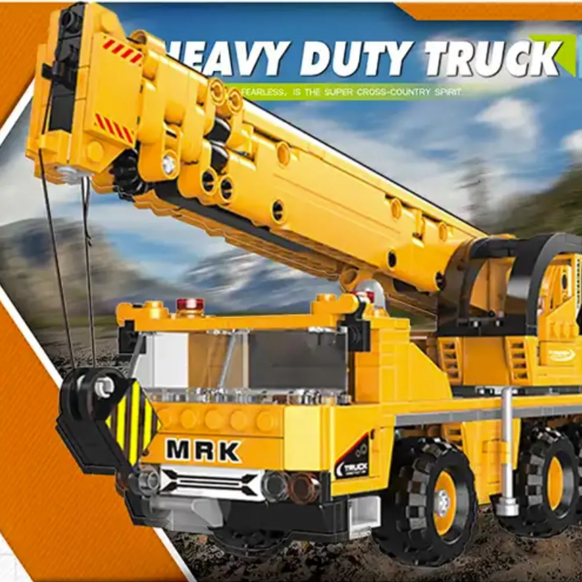 GENERICO - Camion Grua Maquina de Construcción Crane Armable