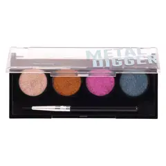 GLAM FACTOR - Paleta de delineadores Metal Digger N23