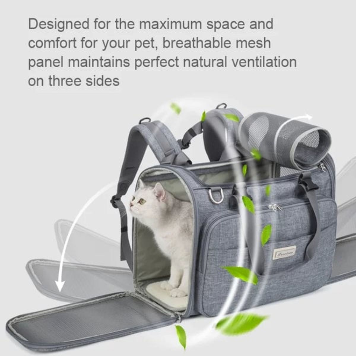 GENERICO - Truelove Mochila Transportador Gray