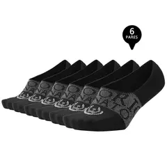 GIOVACCHINO - Pack de 6 Calcetines Invisibles Deportivos Hombre Premium