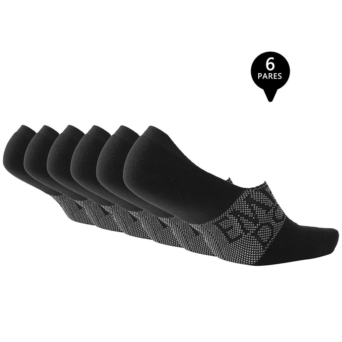 GIOVACCHINO - Pack de 6 Calcetines Invisibles Deportivos Hombre Premium