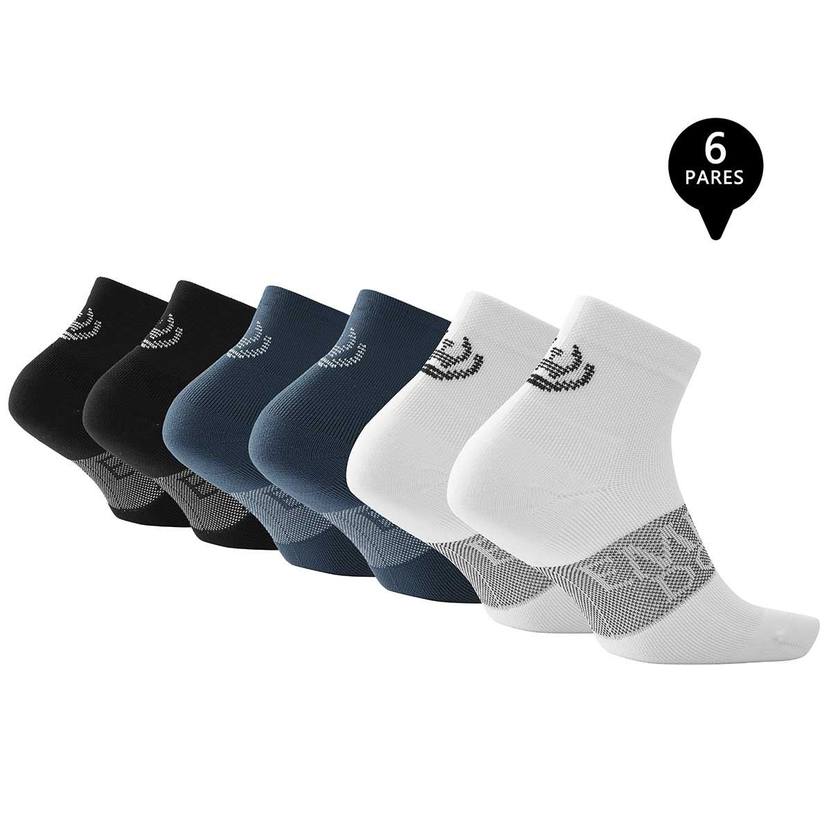 GIOVACCHINO - Pack de 6 Calcetines Cortos Deportivos Hombre Premium