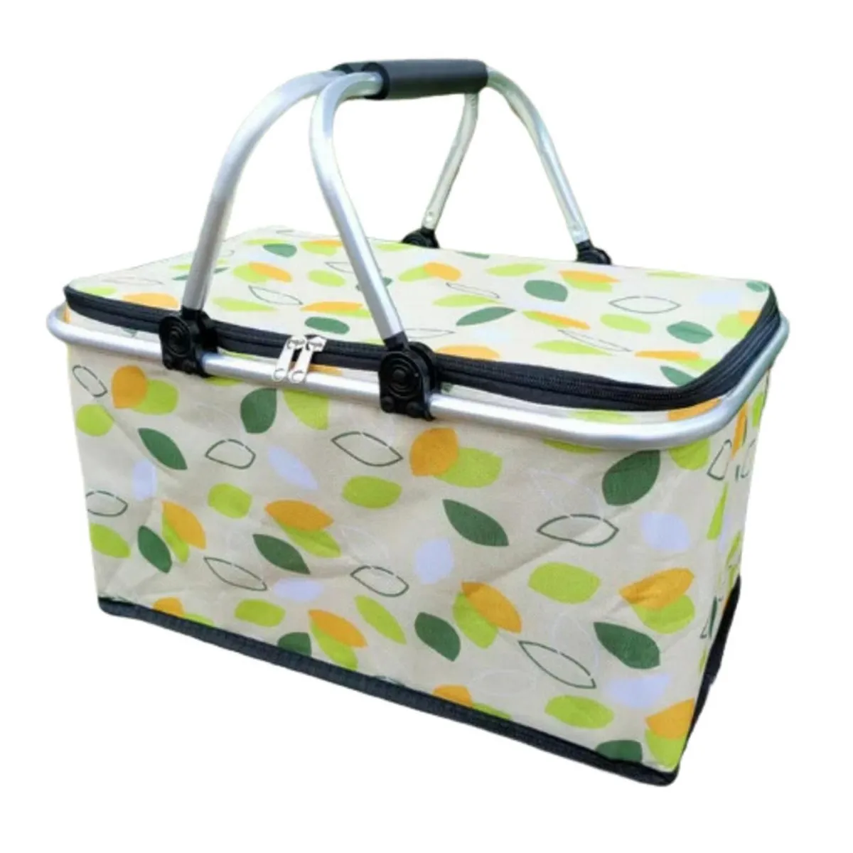 AUCKLAND OUTDOOR - Bolso Termico Plegable Cooler Canasta Picnic Semillas