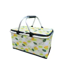 AUCKLAND OUTDOOR - Bolso Termico Plegable Cooler Canasta Picnic Semillas