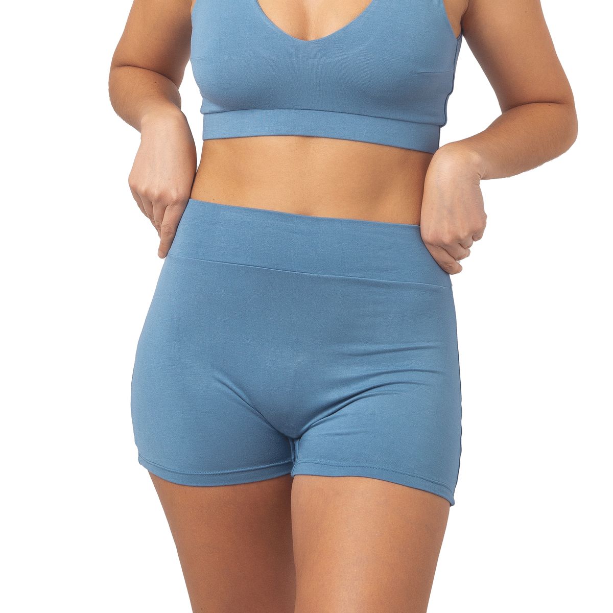 AMELIE LINGERIE - Boxer Confía Azul Acero Mujer Amelie Shop.