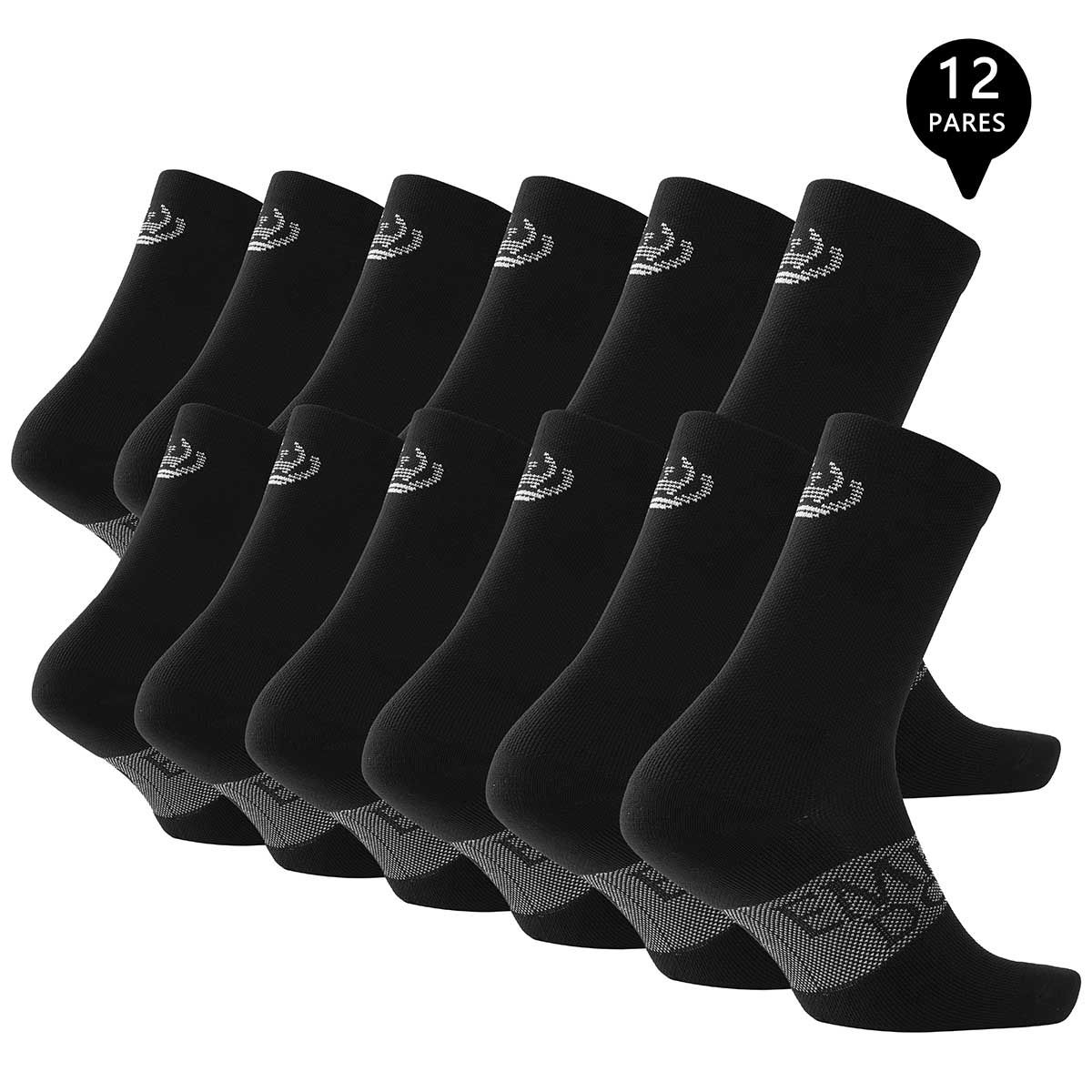 GIOVACCHINO - Pack de 12 Calcetines Largos Deportivos Hombre Premium