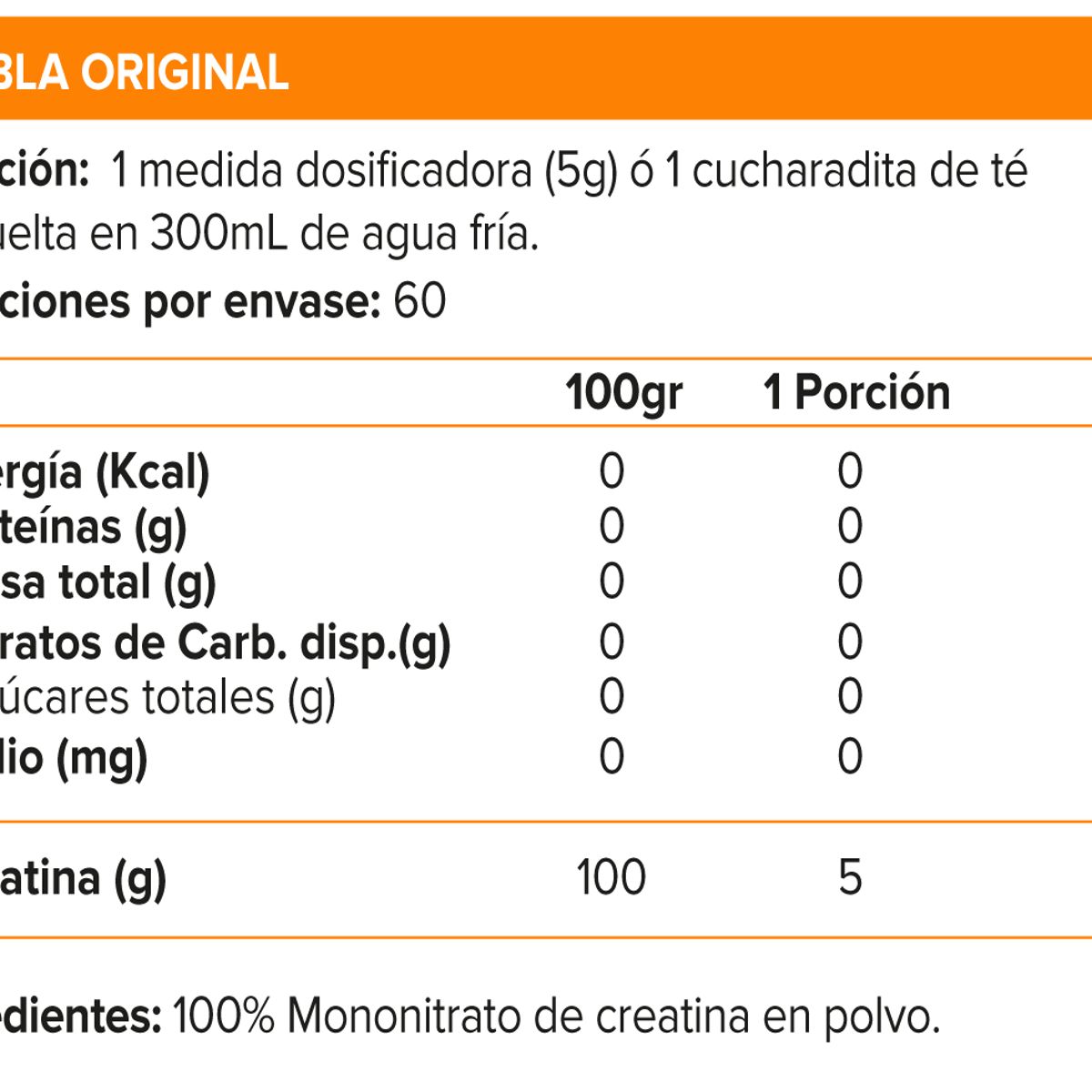 SPORTLAB - Creatine Pro, Creatina (300 gr) - Original