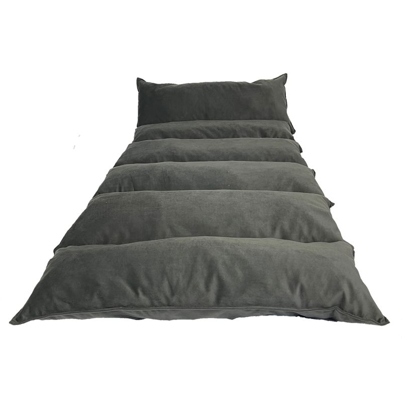 WALTHER - Cojín Pad felpa gris