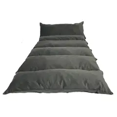 WALTHER - Cojín Pad felpa gris