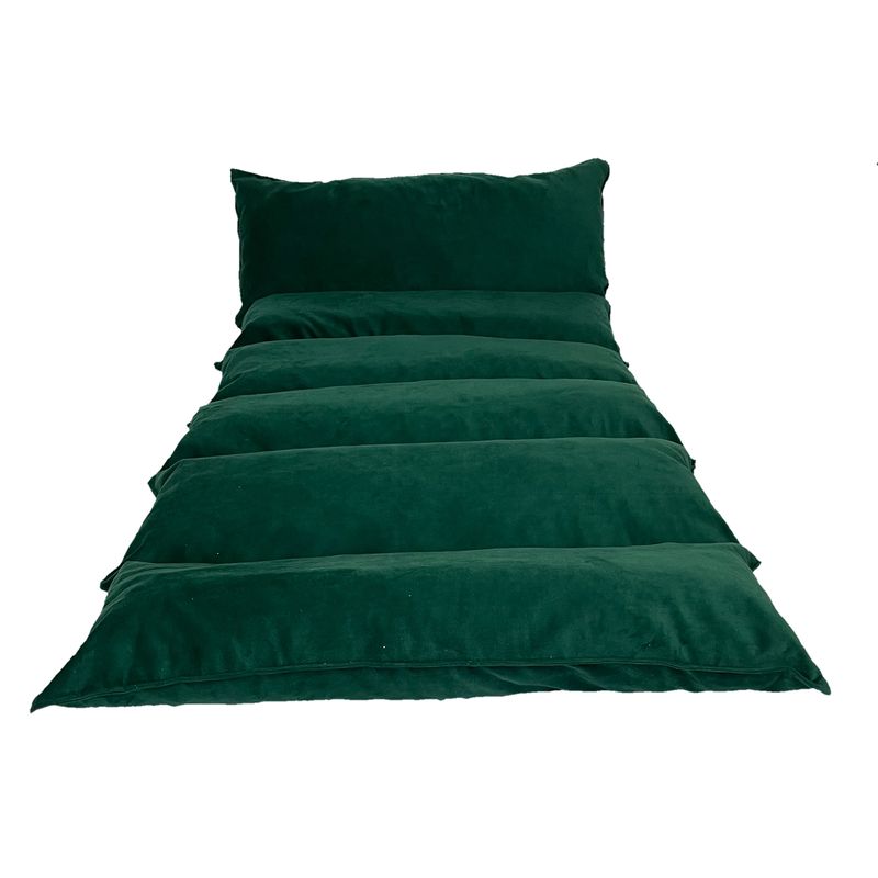WALTHER - Cojín Pad felpa verde