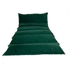 WALTHER - Cojín Pad felpa verde