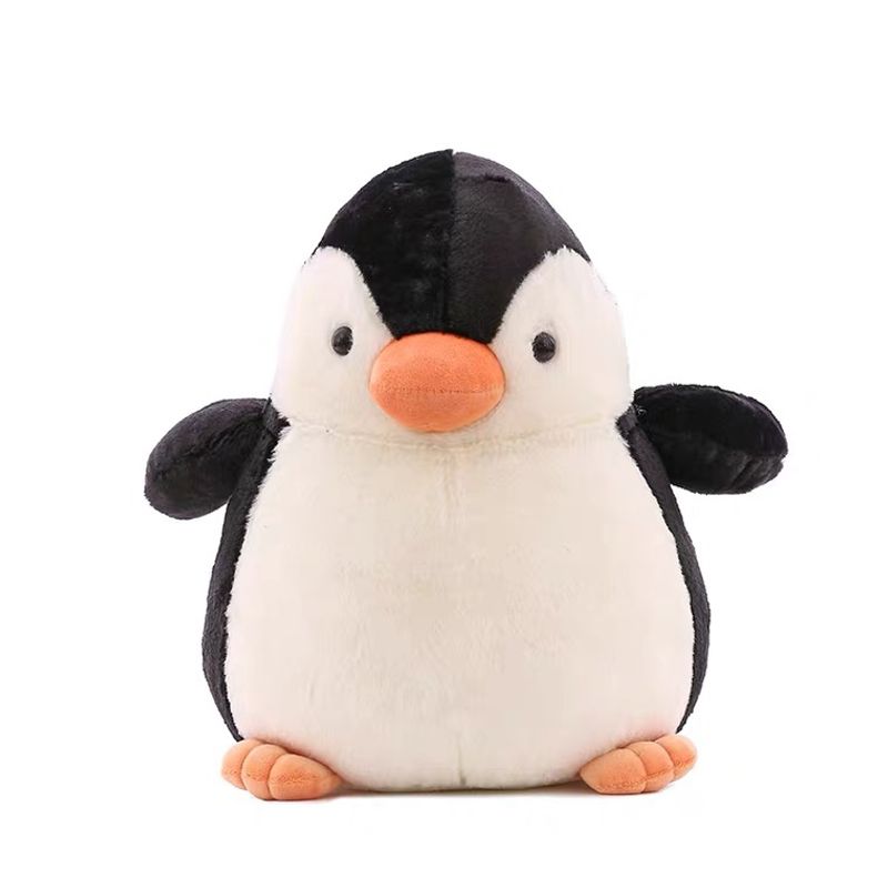 GENERICO - Peluche Pingüino Kawaii Felpa Suave 25 Cm