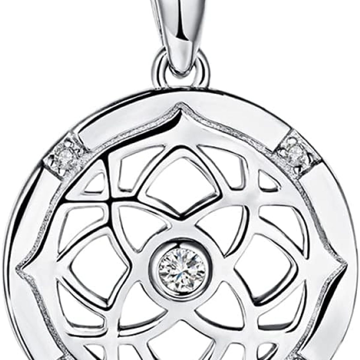 GENERICO - Collar nudo de bruja Plata 925 joya mujer