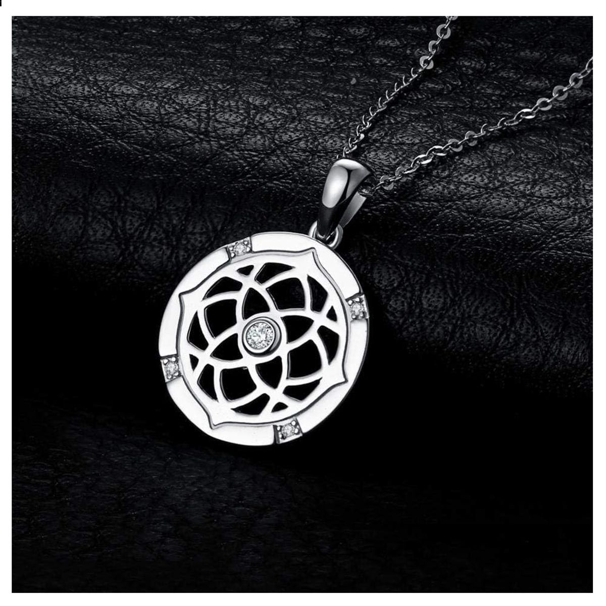 GENERICO - Collar nudo de bruja Plata 925 joya mujer