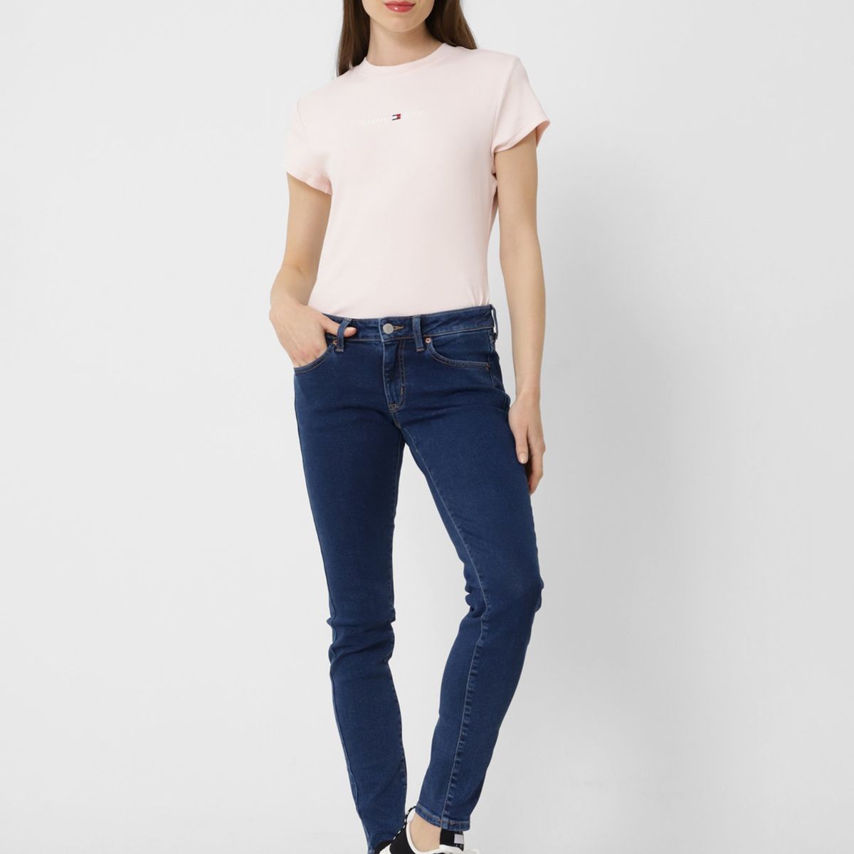 TOMMY HILFIGER - Jeans Sophie Skinny Fit Talle Bajo Azul Tommy Jeans