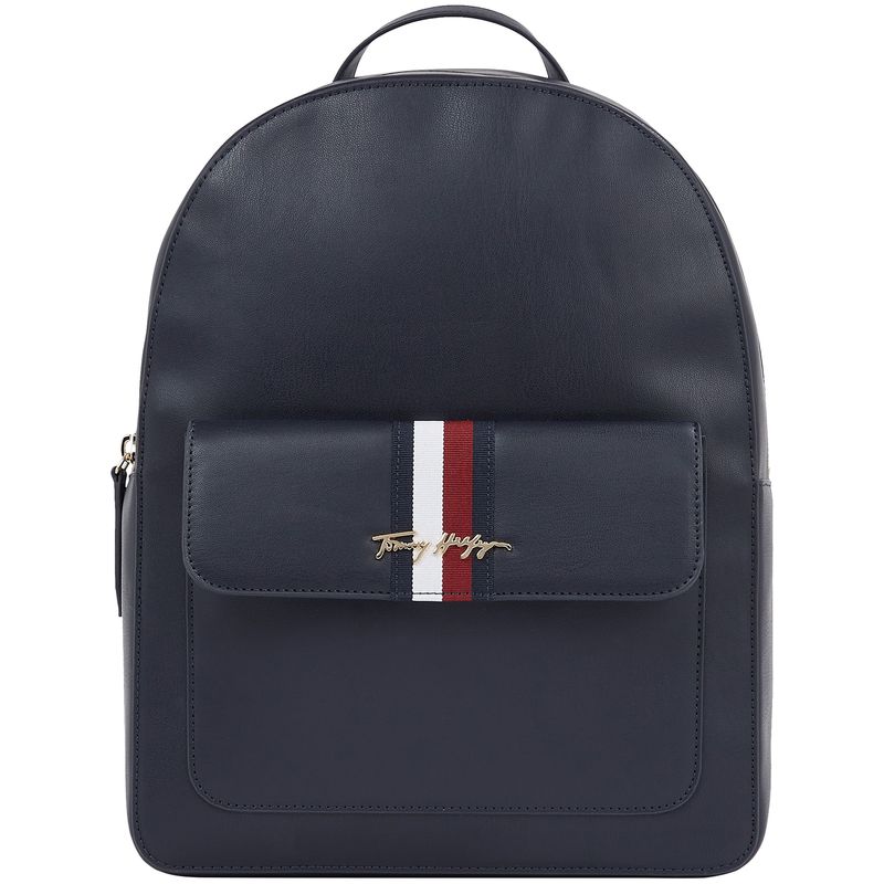 TOMMY HILFIGER - Mochila Corporate Con Logo Azul Tommy Hilfiger