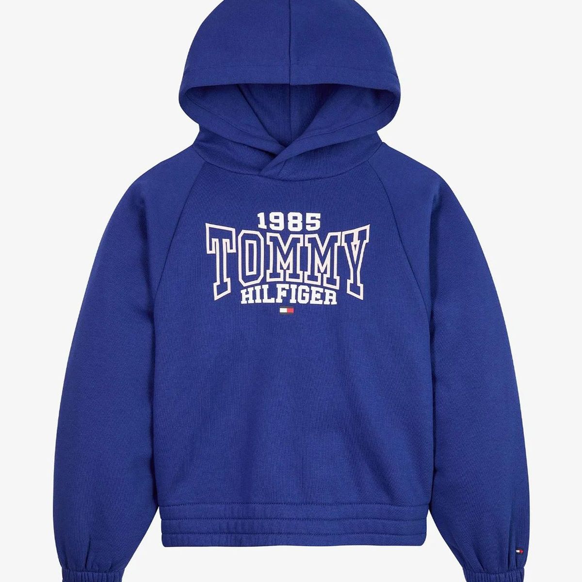 TOMMY HILFIGER - Polerón Con Logo Varsity Azul Niña Tommy Hilfiger