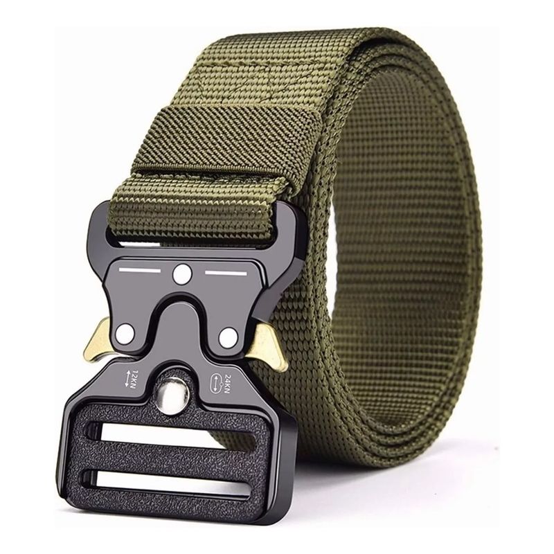 EDWINAYY - Cinturón Táctico Militar Correa Con Engranajes Cintura 125cm