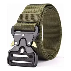 EDWINAYY - Cinturón Táctico Militar Correa Con Engranajes Cintura 125cm