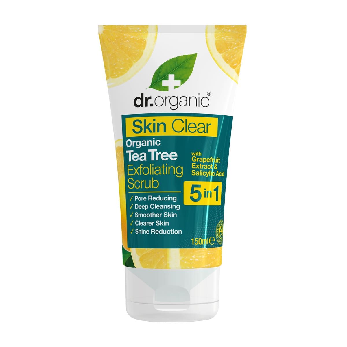 DR ORGANIC - Exfoliante Facial 5 en 1 (150ml)