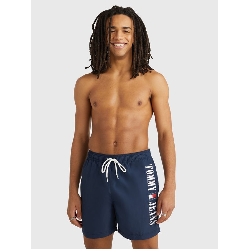 TOMMY HILFIGER - Traje De Baño Archive Con Logo Azul Tommy Hilfiger