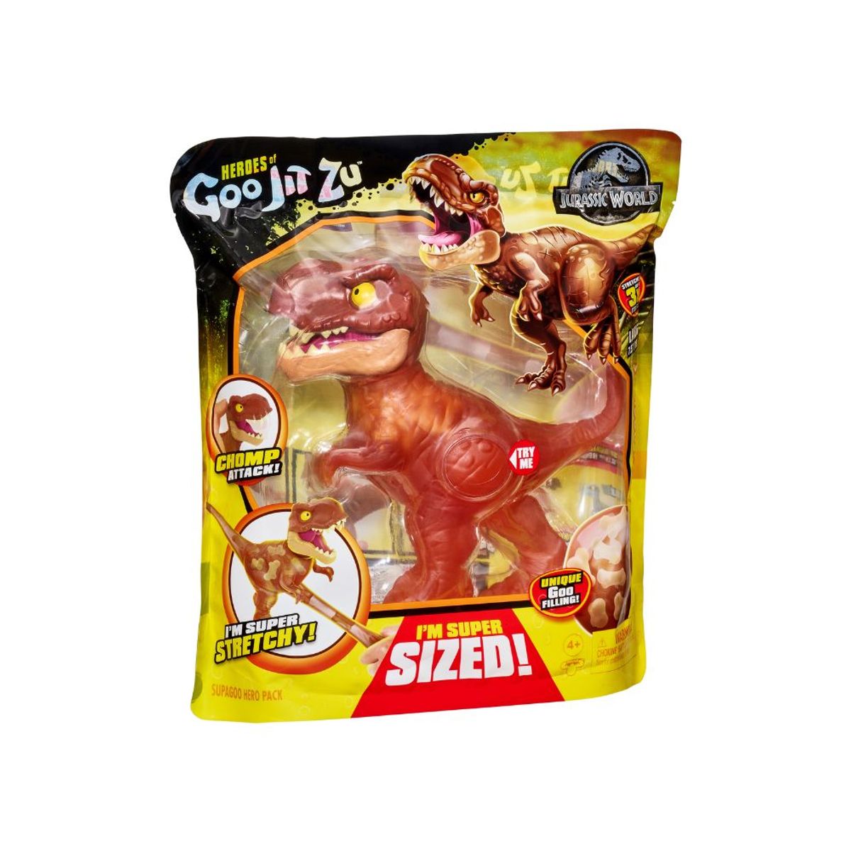 BOING TOYS - GOO JIT ZU JURASSIC WORLD SUPAGOO DINO T-REX