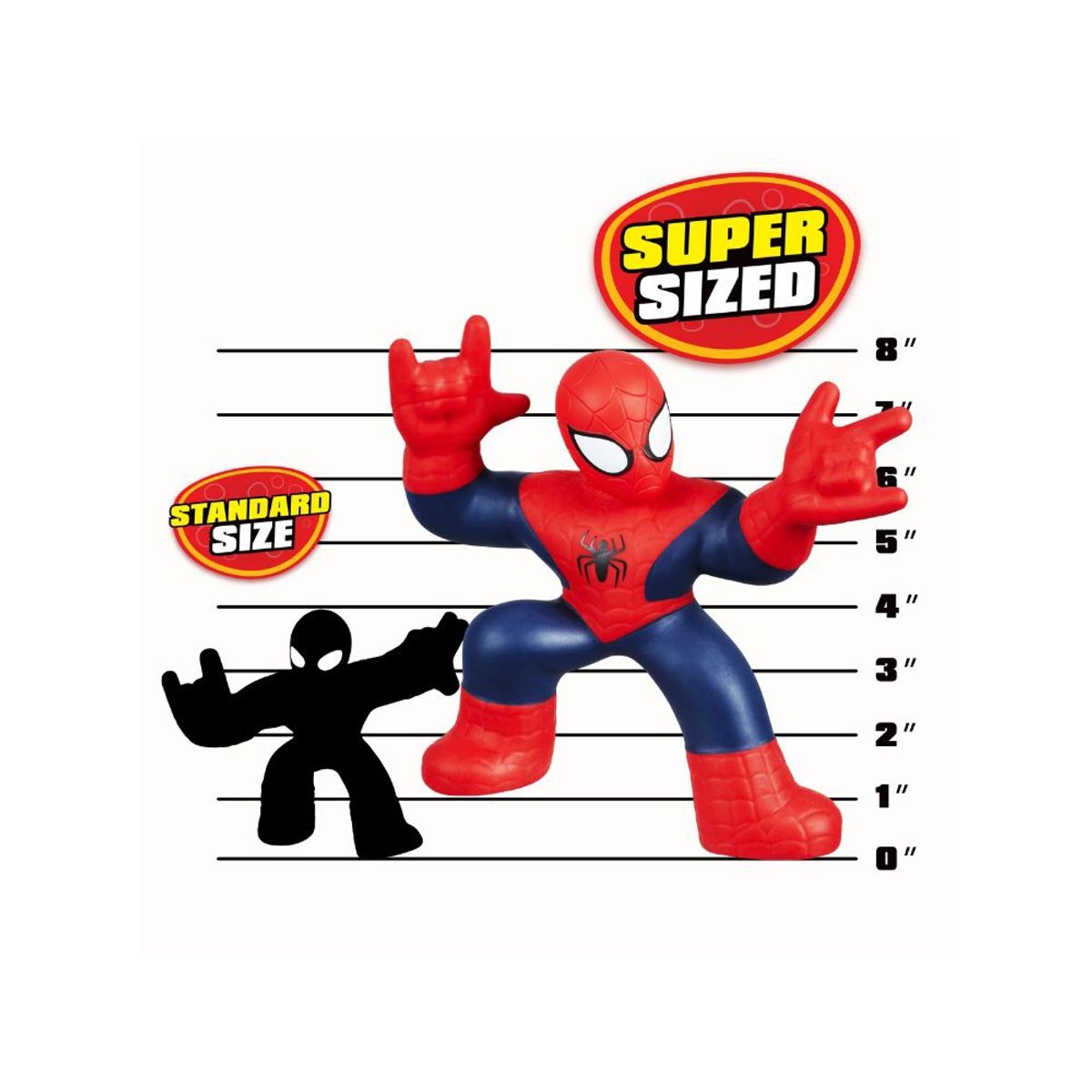 BOING TOYS - GOO JIT ZU HÉROE MARVEL DE LUJO SPIDERMAN 12