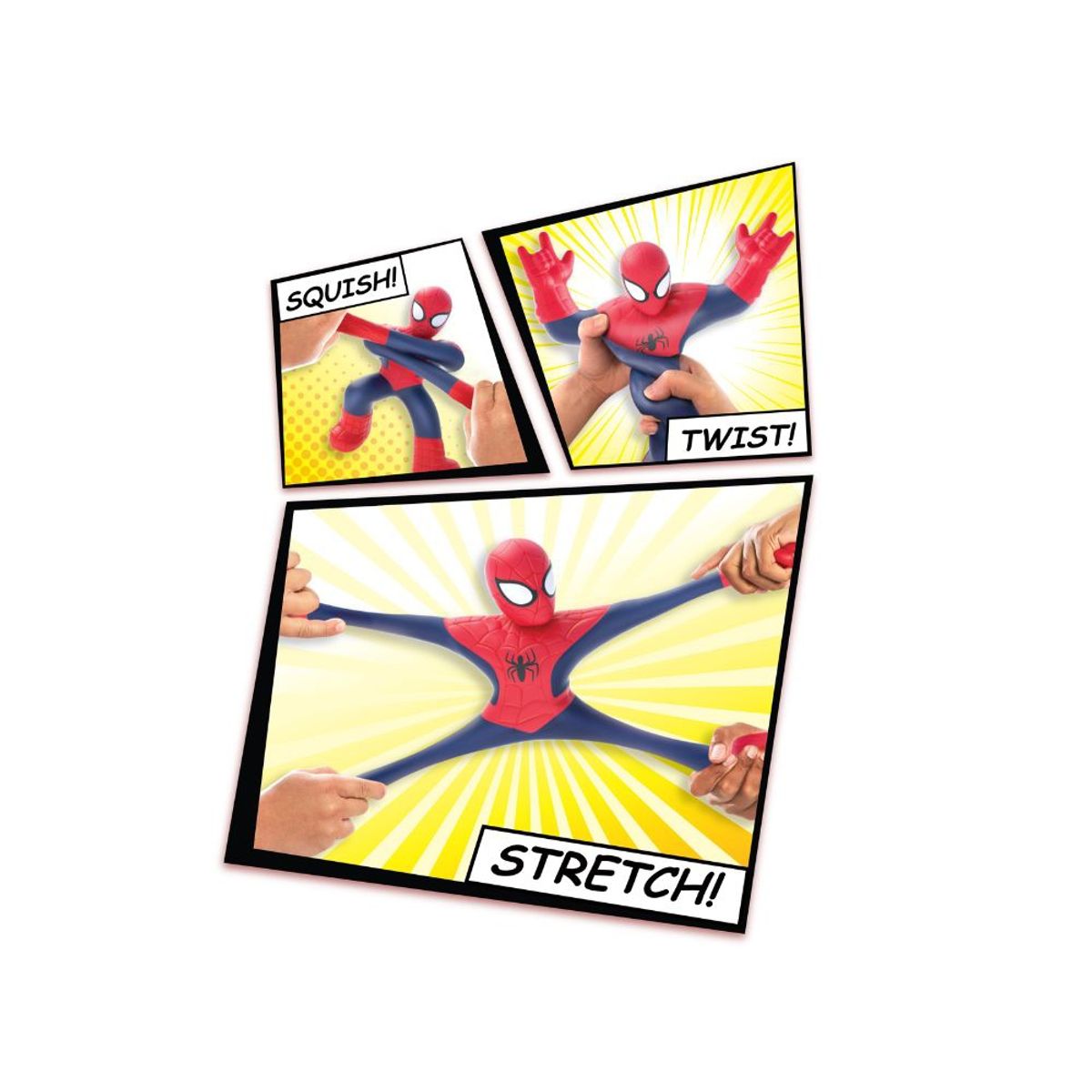 BOING TOYS - GOO JIT ZU HÉROE MARVEL DE LUJO SPIDERMAN 12