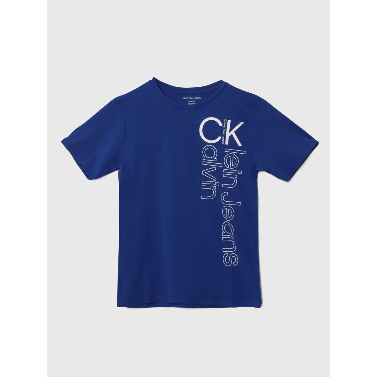 CALVIN KLEIN - Polera Niño Sideline Azul Calvin Klein