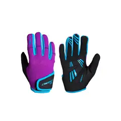 BEST - GUANTE LARGO INFANTIL MORADO/CYAN TALLA 8
