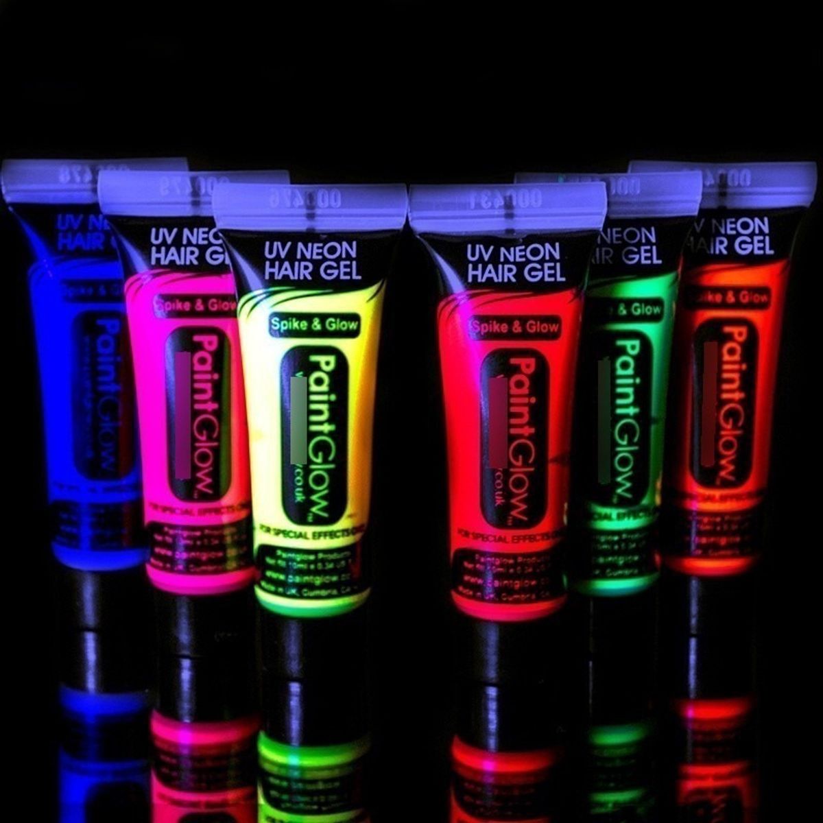 U BUY - 6 Pintura Flúor Fiesta Neón Celebración Pinta Cuerpo 14mlc/u
