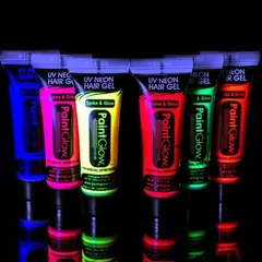 U BUY - 6 Pintura Flúor Fiesta Neón Celebración Pinta Cuerpo 14mlc/u