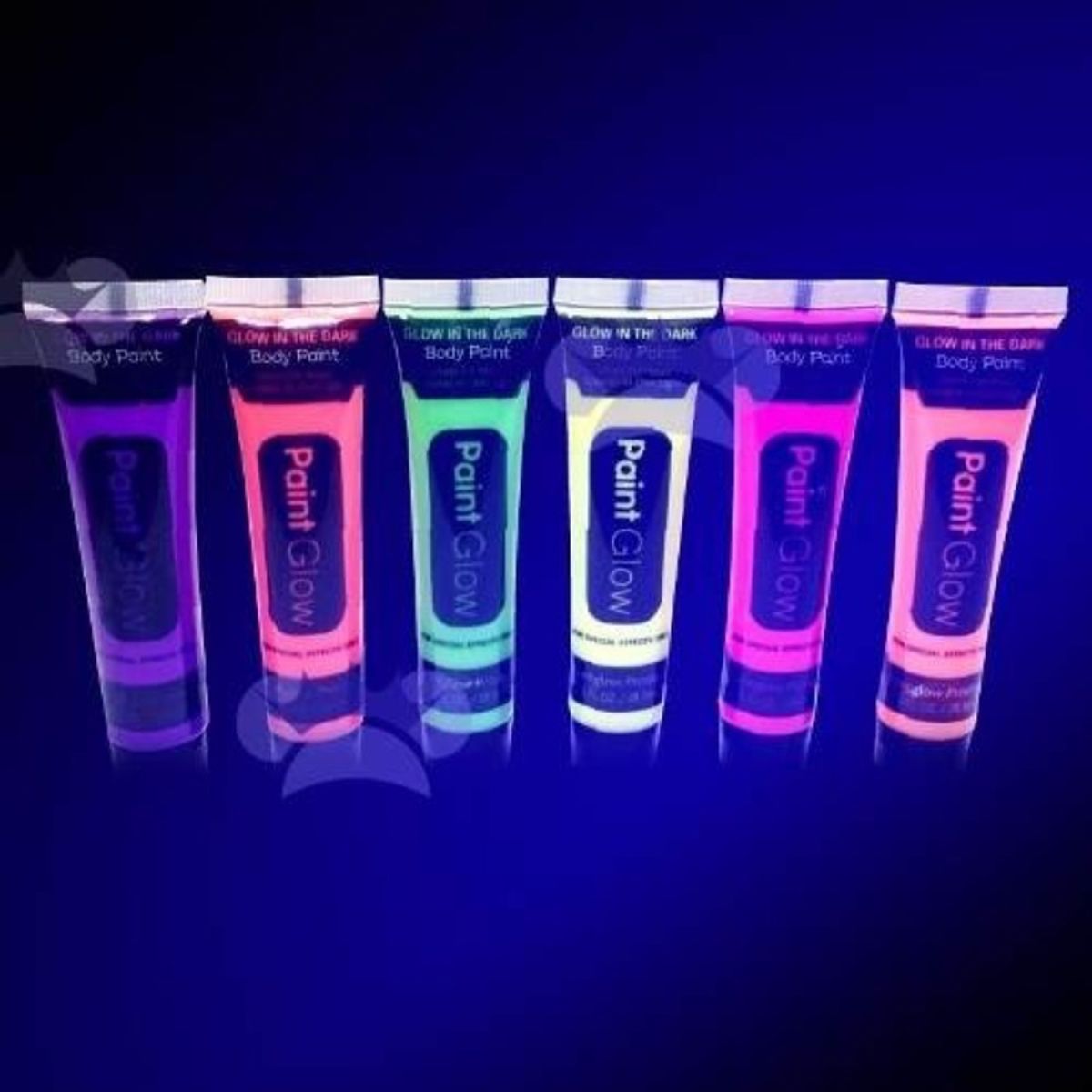 U BUY - 6 Pintura Flúor Fiesta Neón Celebración Pinta Cuerpo 14mlc/u