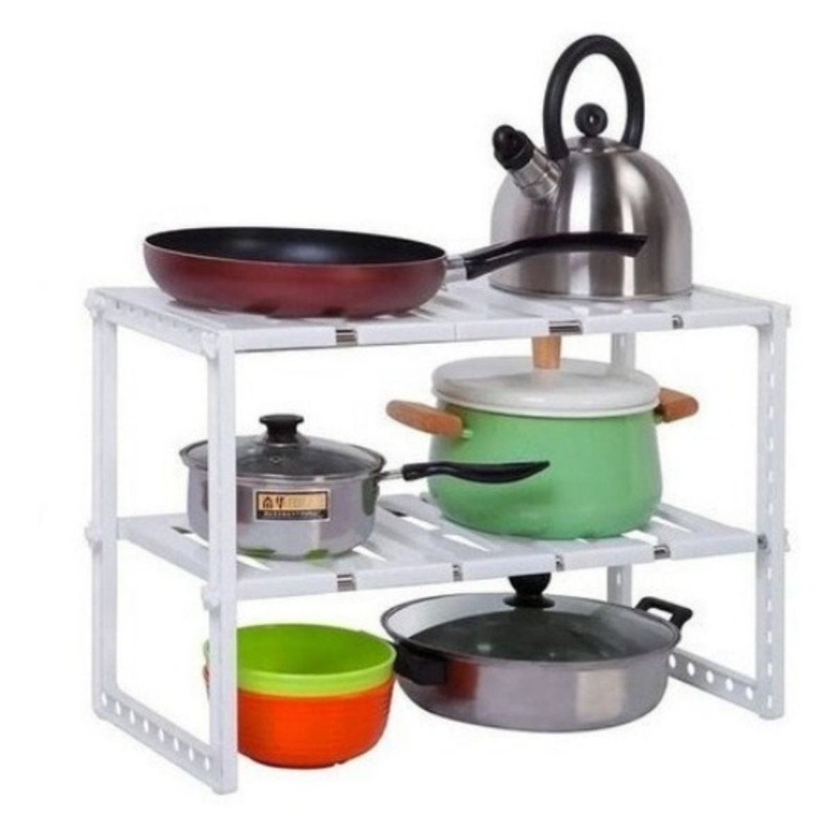 U BUY - Estante Ajustable Organizador Multiuso Cocina Baño