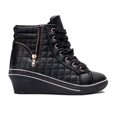 CARBIN - Zapatilla Mujer Negro Ariadna
