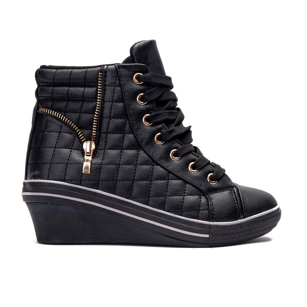 CARBIN - Zapatilla Mujer Negro Ariadna Carbin