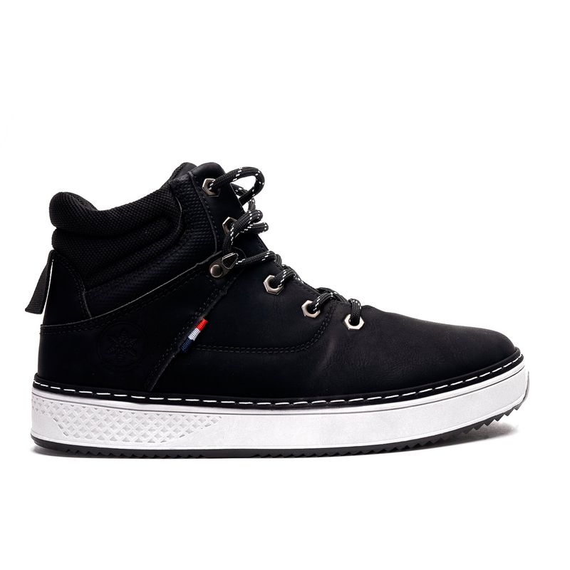BOTELI - Zapatilla Hombre Negro Gaspar Boteli