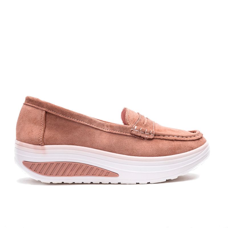 BOTELI - Mocasín Mujer Rosado Salomé Boteli