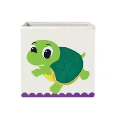 KIVARA - Caja Organizador Juguetes Ropa Infantil Tortuga