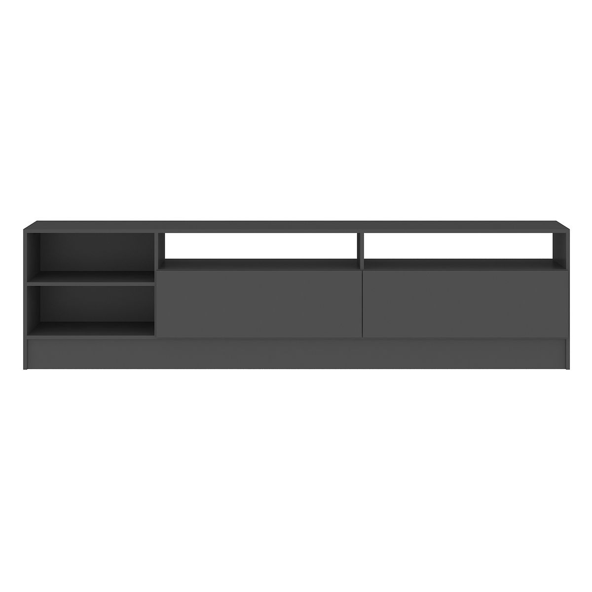 VEKKAHOME - rack tv 75" grafitte (moyan)