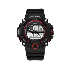 EDWINAYY - Reloj Deportivo Hombre Impermeable Alarma Y Alumbra