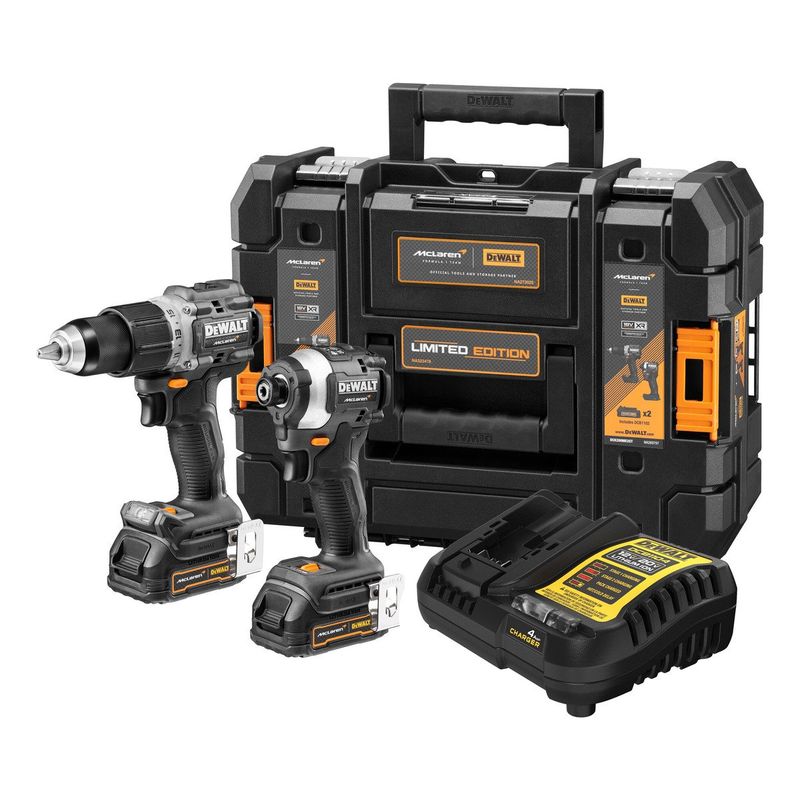 DEWALT - Kit Taladro Percutor+ Ator Impac 20v Dewalt X Mclaren F1team