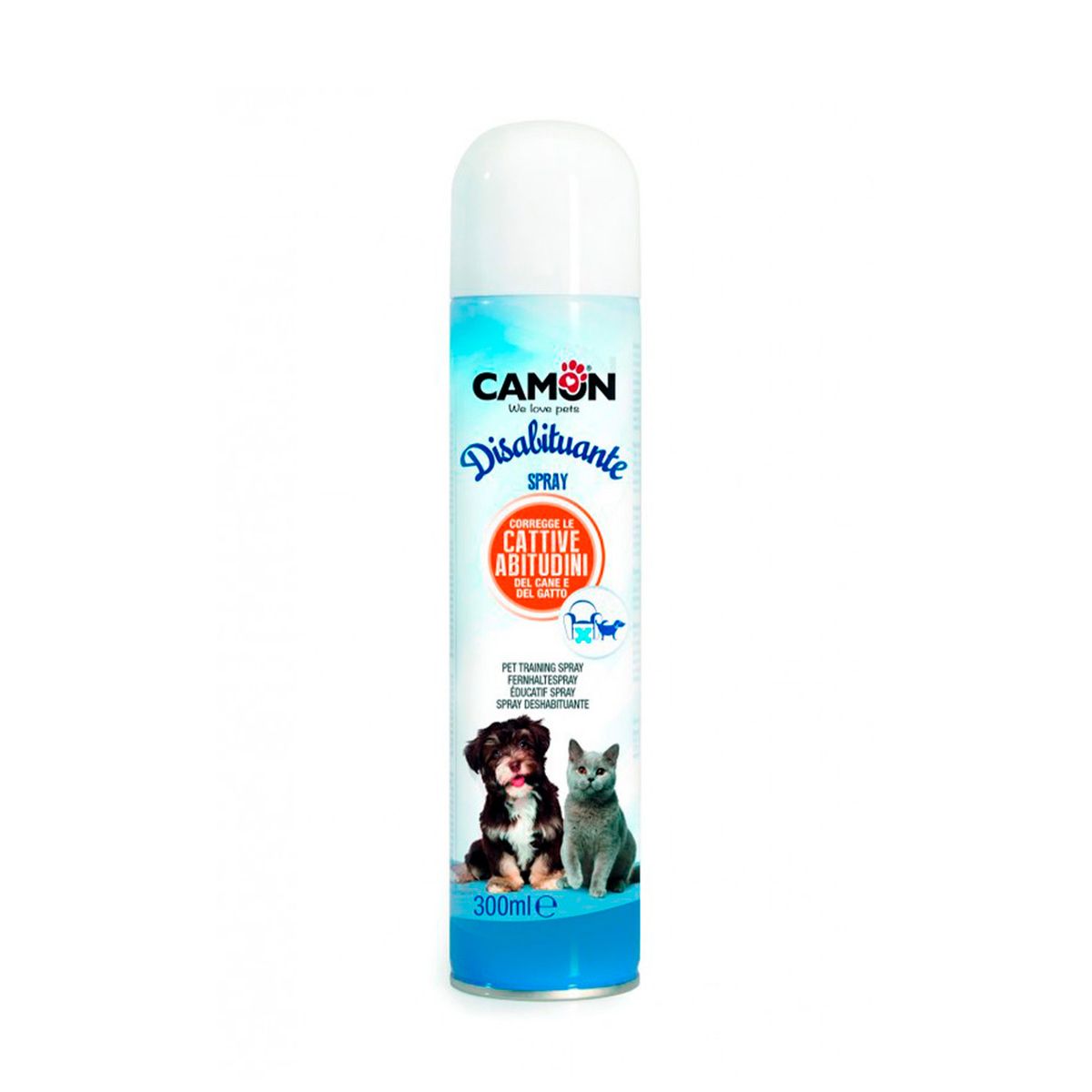 CAMON - Spray Repelente Deshabituante Camon Perros y Gatos 300ml