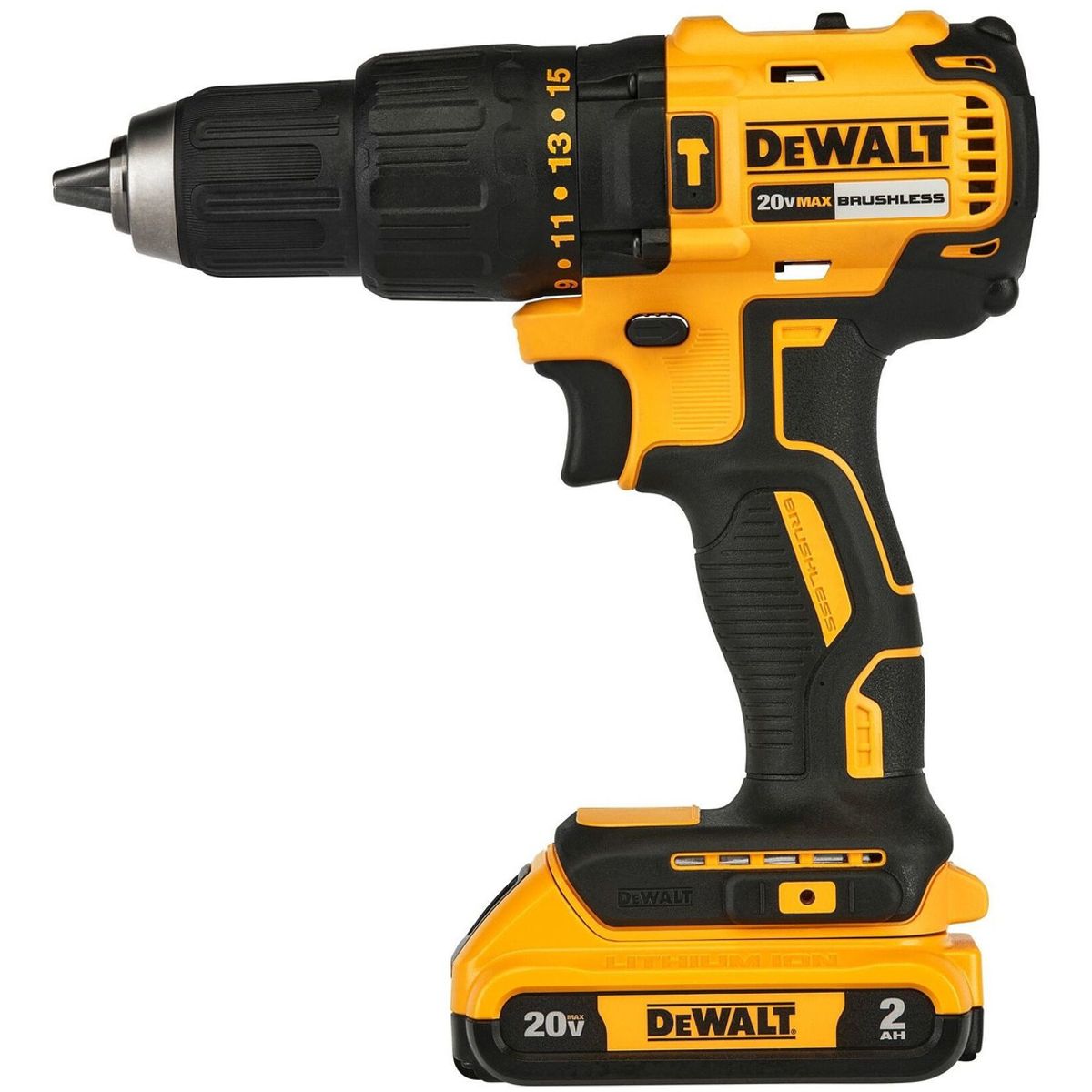DEWALT - Taladro Percutor Dewalt 20v Brushless Dcd7781d2 + 100 Piezas