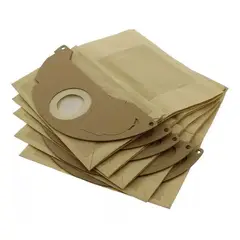KUANGYE - Set 5 Bolsas Papel Para Karcher Mv2 Wd2 6904-3220