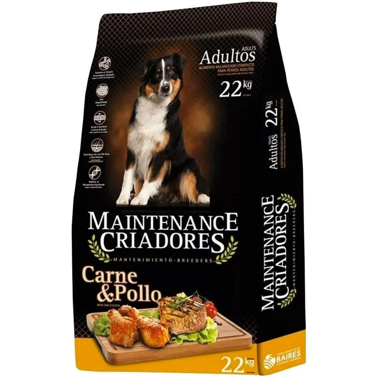 GENERICO - Alimento Maintenance Criadores Adulto Carne Y Pollo 22kg